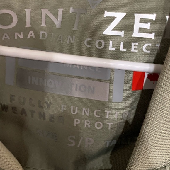 Point Zero lined bomber, worn once. - Picture 3 of 5